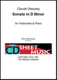 Sonata in D Minor Cello and Piano EPRINT cover